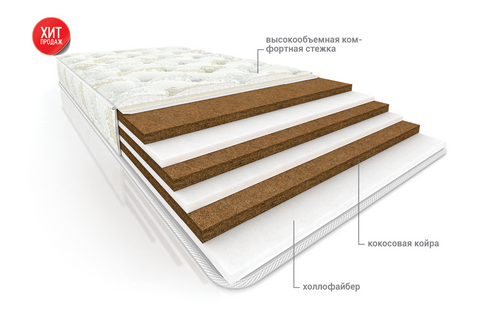 Матрас беспружинный Био струтто сезон