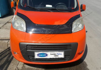 Дефлектор капота 4 мм Omsa (стеклопластик) Peugeot Bipper 2007+