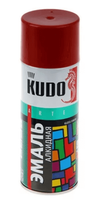 Эмаль KUDO универсальная 3P Technology глянцевая 520 мл красно-коричневая