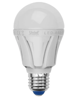 Лампа светодиодная груша 18W Uniel A60 Е-27 тёплый белый свет UL-00005036