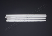 Накладки на нижние молдинги стекол Omsa (4 шт, сталь) Fiat Albea 2002-2012