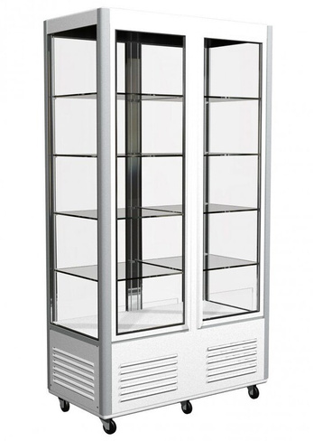 Шкаф холодильный Polus D4 VM 800-1 (R800C) (цвет по схеме, 4 дв,стекл полки)