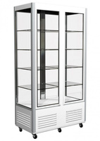 Шкаф холодильный Polus D4 VM 800-1 (R800C) (цвет по схеме, 4 дв,стекл полки)
