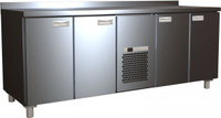 Шкаф холодильный T70 M4-1 (4GN/NT Carboma) без борта (0430-1 корпус нерж) Polus