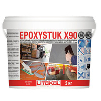 Эпоксидная затирочная смесь LITOKOL EPOXYSTUK X90 C.30 GRIGIO PERLA