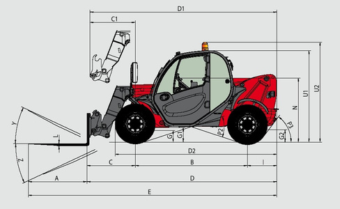 Телескопические погрузчики Manitou МT 625 T в холодную аренду