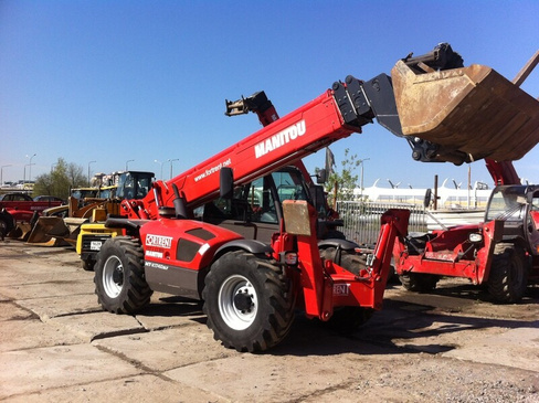 Телескопические погрузчики Manitou МT 1740 в холодную аренду