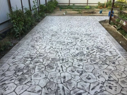 Форма для рисунка на бетоне