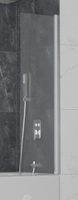 Шторка на ванну RGW SC-056 чёрный/прозрачное/8 мм 40*150 (35110562840-14)