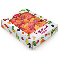 Мармелад Азовская кондитерская фабрика фруктово-ягодный смородина, апельсин, 2 кг