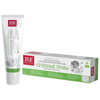 Зубная паста SPLAT Professional Лечебные травы, 100 мл, 200 г, 2 шт., белый-зеленый