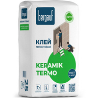 Клей для облицовки печей KeramikTermo, 25 кг BERGAUF