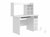 Компьютерный стол КС 1200 (белый)