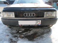 Дефлектор капота VIP (пластик) Audi 80 1986-1991