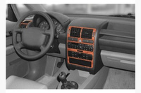 Накладки на панель Meric для Audi A2 2000-2007