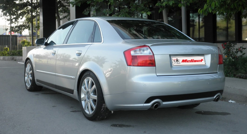 Спойлер под покраску Omsa (стекловолокно) Audi A4 2000-2008