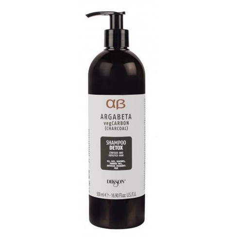 Шампунь с растительным углем, маслами лаванды и иланг-иланга для волос подверженных стрессу Shampoo Detox (2542, 500 мл)