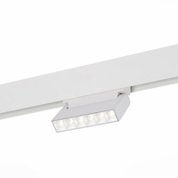 Магнитный трековый Светильник белый LED 1x6W 4000K 532Lm Ra>80 36° IP20 L120xW22xH108 48V ST364.546.06