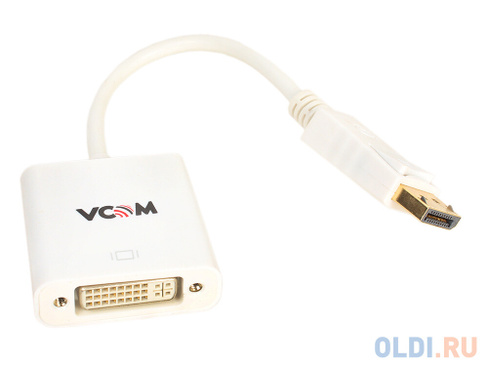 Кабель-переходник VCOM DisplayPort M- DVI F 0.15м