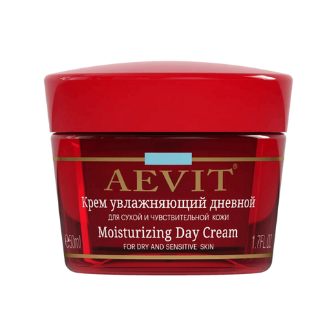 Крем Увлажняющий дневной для сухой и чувствительной кожи, AEVIT, 50 мл, Librederm LIBREDERM