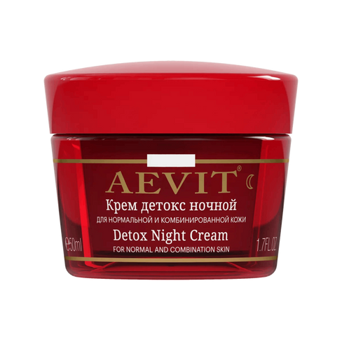 Крем-Детокс ночной для нормальной и комбинированной кожи, AEVIT, 50 мл, Librederm LIBREDERM
