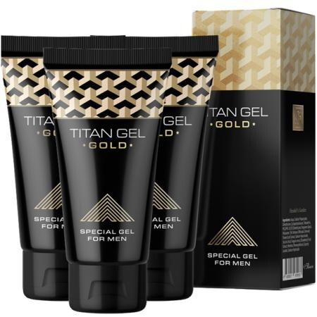 Препарат для продления полового акта и повышение потенции Titan Gel Gold