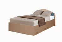Кровать с ящиками ЛДСП ЛДСП 940х2042 для матраса900х2000