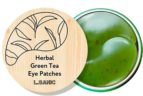 Гидрогелевые патчи с экстрактом зеленого чая, 60 шт, L.SANIC