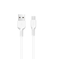 USB кабель для зарядки micro USB "Hoco" X20 1м, 2.0A, белый