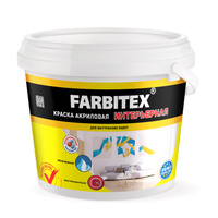 Краска интерьерная ВДК Farbitex, 6 кг
