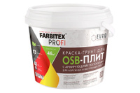 Краска-грунт для OSB плит 3в1 армированная Farbitex, 7 кг