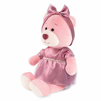 Мягкая игрушка «Мишка Молли в лиловом платье с бусинками», 21 см Maxitoys