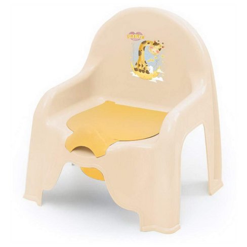 Горшок-стульчик детский Жирафик (арт.13873) Полимербыт АНГОРА