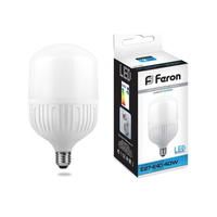Лампа светодиодная Feron LB-65 Е27/Е40 40W 6400K 25538