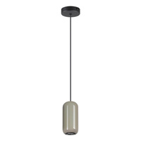 Подвес GU10 LED 4W OVALI 5053/1D PENDANT ODL24 311 черный/серый/металл