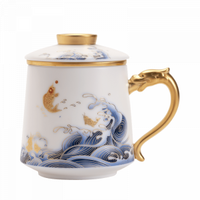 Фарфоровая кружка Xiaomi Zesee Tea Cup Matte Style Gift Box 300 ml