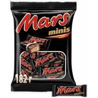 Шоколадные батончики MARS "Minis", 182 г, 2261 Mars