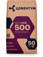 Цемент Цементум DecoCEM 500 52.5 H, 50кг