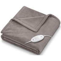Электрическое одеяло Beurer HD75 Dark Grey, для тела, 100Вт