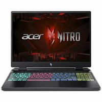 Ноутбук Acer Nitro AN16-51-58S2, 16" (1920x1200) IPS 165Гц/Intel Core i5-13500H/16ГБ DDR5/512ГБ SSD/GeForce RTX 4050 6ГБ