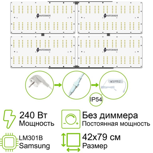 Комплект Quantum board 301B 240 Вт (4х60)