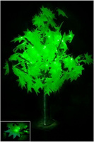 Дерево светодиодное Клён (зелёный, LED-168, 0,5диам, 0,8 высота)