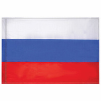 Флаг России 90х135 см карман под древко упаковка с европодвесом 550021