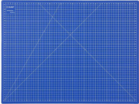 Коврик непрорезаемый ЗУБР ЭКСПЕРТ 3мм, цвет синий, 600х450 мм [09901]