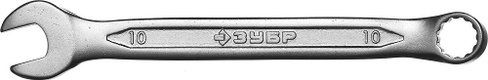 Ключ комбинированный ЗУБР МАСТЕР гаечный 10 мм, [27087-10_z01]