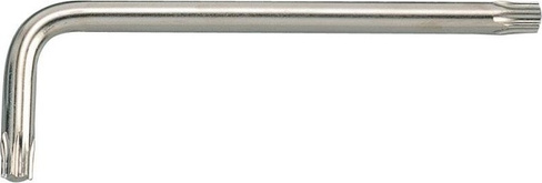 Ключ TORX KING TONY L-образный удлиненный с отверстием TX 27 х 146 мм 112727R [112727R]
