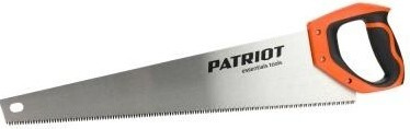 Ножовка по дереву PATRIOT WSP-500L TPI крупный зуб, 3-х сторонняя заточка, 500мм [350006013]