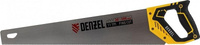 Ножовка по дереву Denzel 11 TPI 500 мм, зуб 3d, двухкомп. рукоятка [24148] DENZEL