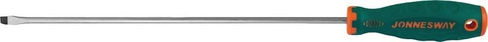 Отвертка шлицевая JONNESWAY D71S8300 ANTI-SLIP GRIP, SL8.0х300 мм [046137]