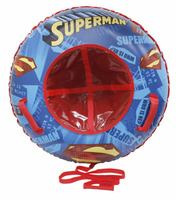 Тюбинг WB "SUPERMAN", 85см, буксировочный трос